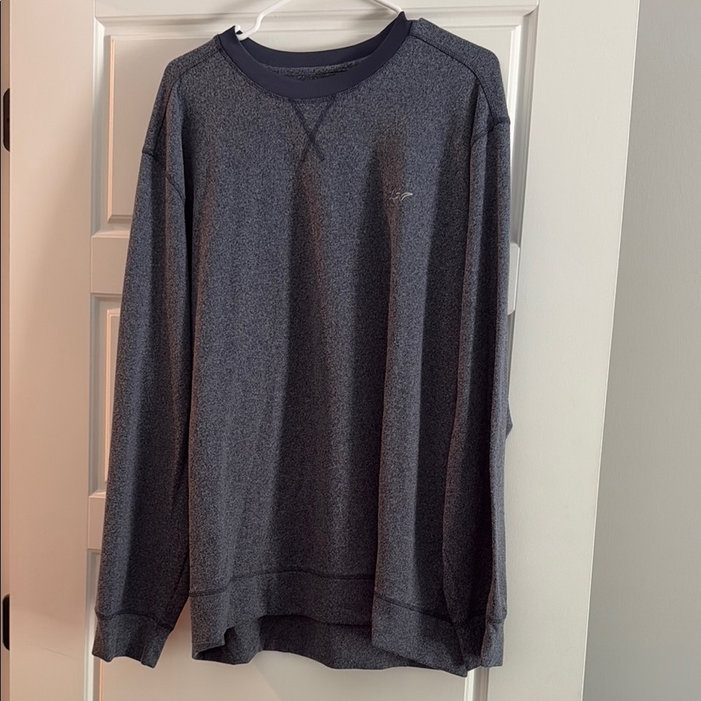 Men's Greg Norman Navy Blue Sweater